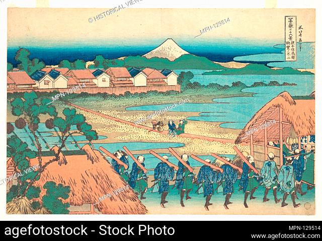 Artist: Katsushika Hokusai (Japanese, Tokyo (Edo) 1760-1849 Tokyo (Edo)); Period: Edo period (1615-1868); Date: ca. 1830-32; Culture: Japan; Medium: Polychrome...