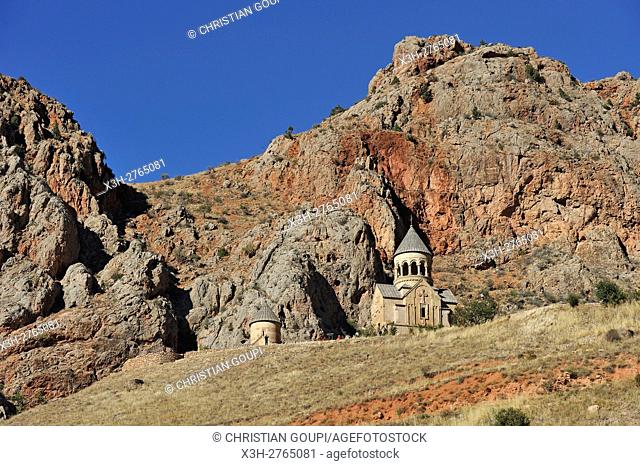 Noravank Monastery in the Amaghu River gorges, near Yeghegnadzor, Armenia, Eurasia