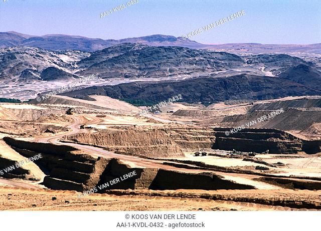Diamond mine, Richtersveld, Northern Cape, South Africa