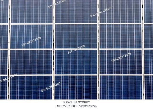 Many solar panel