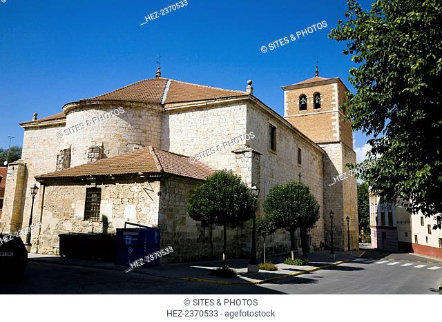 A church in Penafiel, Spain, 2007. Penafiel was a very important centre in the Middle Ages, as evidenced by the fact that it had up to 19 churches