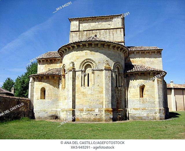 Santa Eufemia de Cozollos chapel, Olmos de Ojeda, Palencia province, Spain