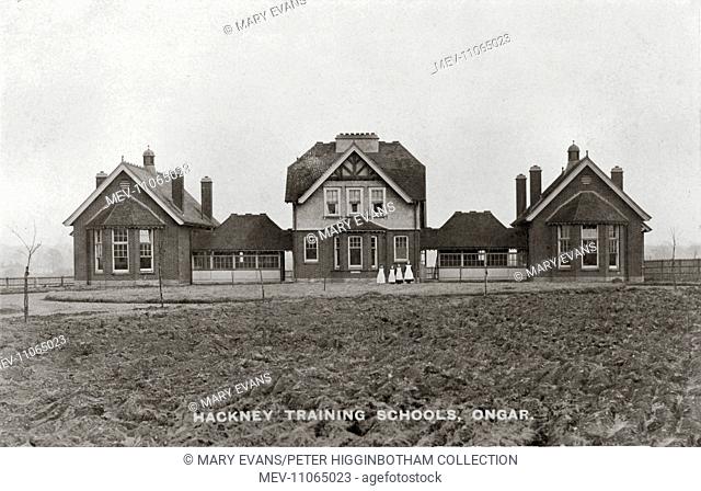 Infirmary block at the Hackney Union cottage homes at Ongar. The homes, opened in 1905, housed pauper children away from the workhouse