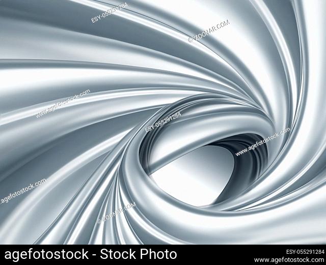 full screen abstract chrome metal as background