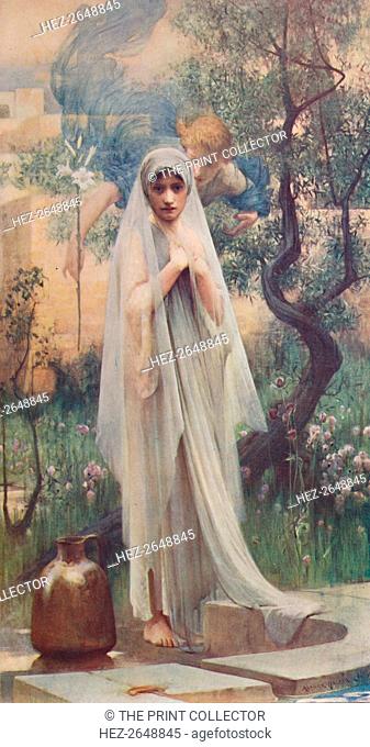 'The Annunciation', 1892, (c1900). Artist: Arthur Hacker