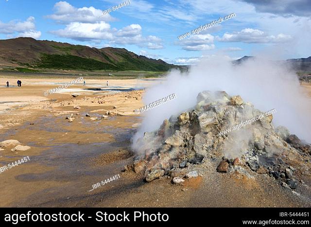 Soltafare, High Temperature Area, Soltafar Area, Fumarole, Geothermal Area, Hverarönd, Namafjall, Namaskard, Iceland, Europe