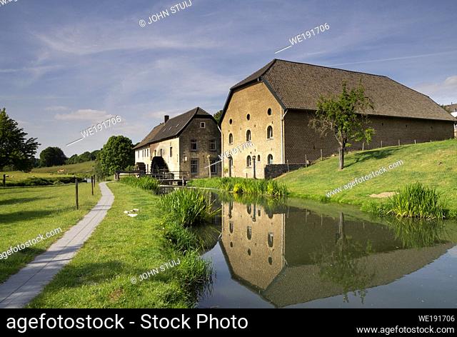 Beautifully situated watermill along the Geul river near the Dutch village Wijlre