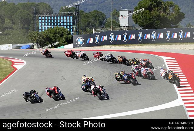 03/25/2023, Autodromo International do Algarve, Portimao, MOTO GP GRANDE PREMIO DE PORTUGAL 2023 , in the picture race start: Marc Marquez from Spain