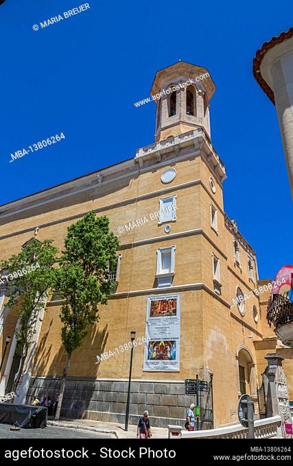 Església de Santa Maria Church, Placa de la Constitució, old town, Mahon, Maó, Menorca, Balearic Islands, Spain, Europe