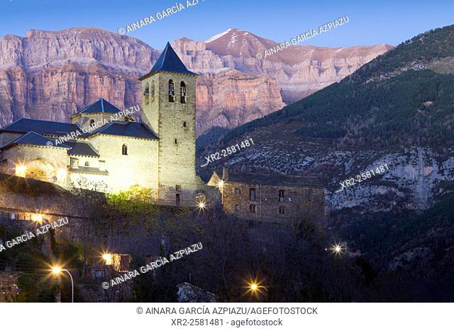 Torla village, Huesca, Aragon, Spain