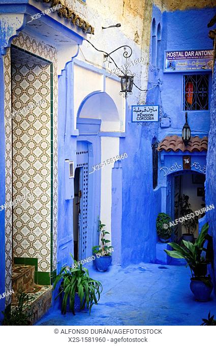 Gateway to the board, Chefchaouen, Morocco