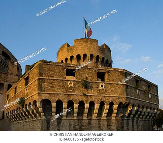 Fortifications, Sant' Angelo Castle, Rome, Italy, Europe
