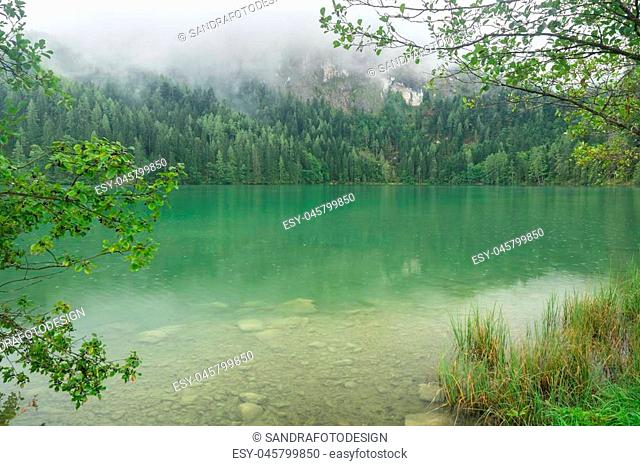 Beautiful lake in Austria, Gleinkersee in Austria