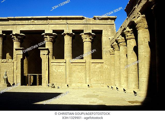 Edfu Temple, Edfou, Egypt, Africa