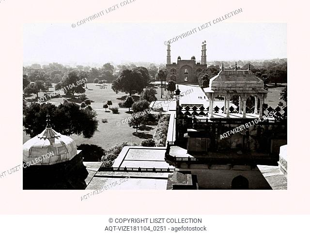 India, Sikandra, Akbar's Tomb, 1968 or earlier, Cities of Mughul India