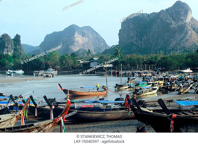 Little harbour, Klong Son, Krabi, Andaman Sea, Thailand