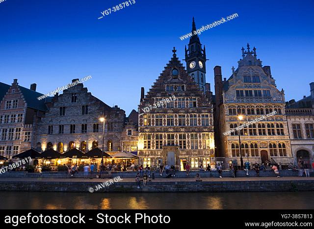 Old town of Ghent, Belgium