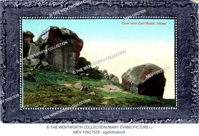 Cow & Calf Rocks, Ilkley, near Burley-in-Wherfedale, Yorkshire, England