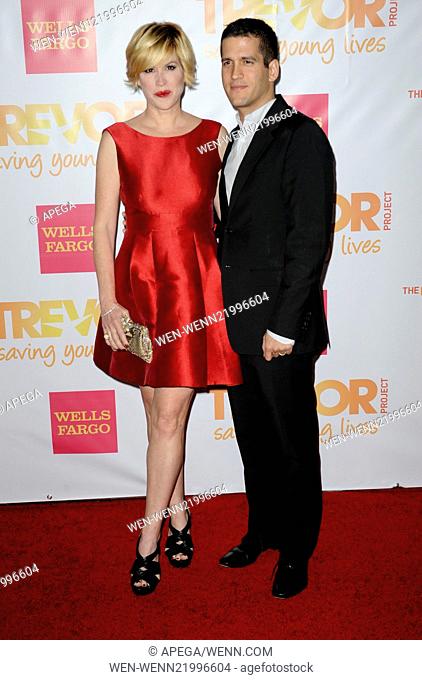 2014 TrevorLive Los Angeles Benefit at Hollywood Palladium - Arrivals Featuring: Molly Ringwald, Patio Gianopou Where: Los Angeles, California