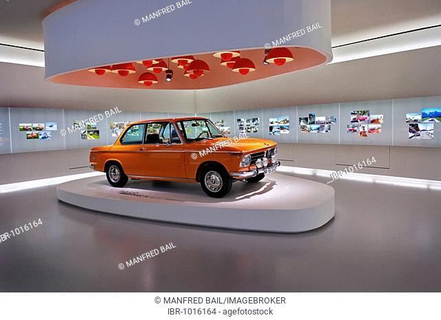 BMW Museum, BMW 2002 ti, from 1968, Munich, Bavaria, Germany, Europe