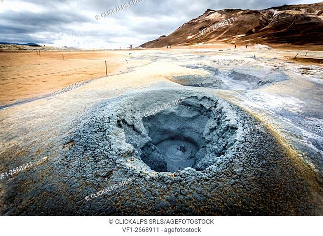 Hverir Geothermal Area, Iceland, Europe
