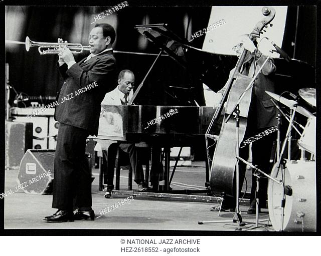 The Jonah Jones Quartet and Hank Jones, Newport Jazz Festival, Ayresome Park, Middlesbrough, 1978. Artist: Denis Williams