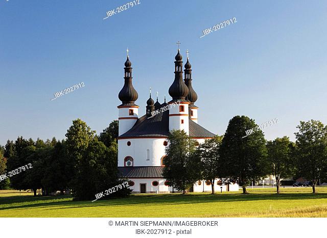 Dreifaltigkeitskirche Kappl, Chapel of the Trinity, Waldsassen, Upper Palatinate, Bavaria, Germany, Europe, PublicGround