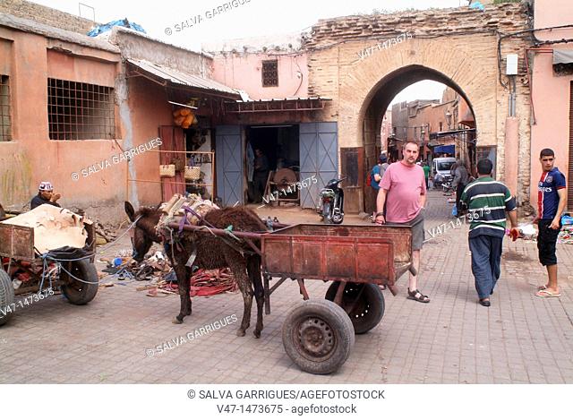 Marrakech Souk, Marrakech, Morocco, Africa