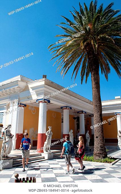 Achillion Palace Corfu Greece