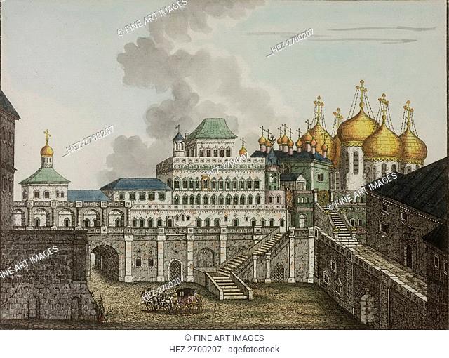 The Terem Palace in Moscow Kremlin, Between 1792 and 1820