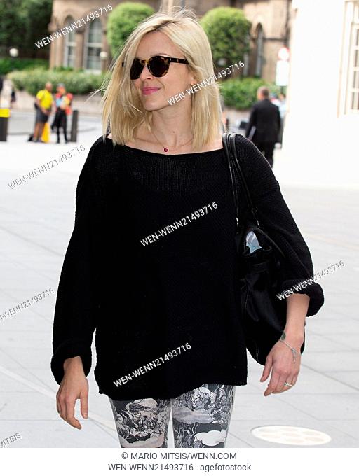Fearne Cotton arrives to host her Radio 1 show at BBC Broadcasting House in Portland Place Featuring: Fearne Cotton Where: London