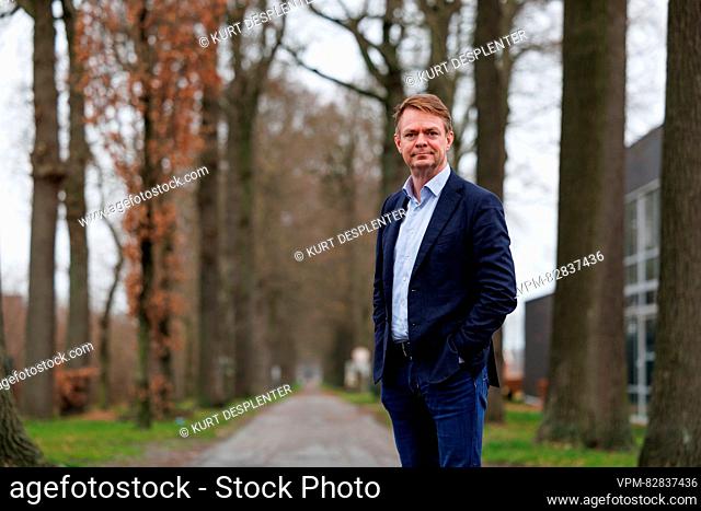 Hendrik Bogaert poses for the photographer in Jabbeke, Wednesday 20 December 2023. CD&V politician Hendrik Bogaert is to start his own party called ""Redelijk...