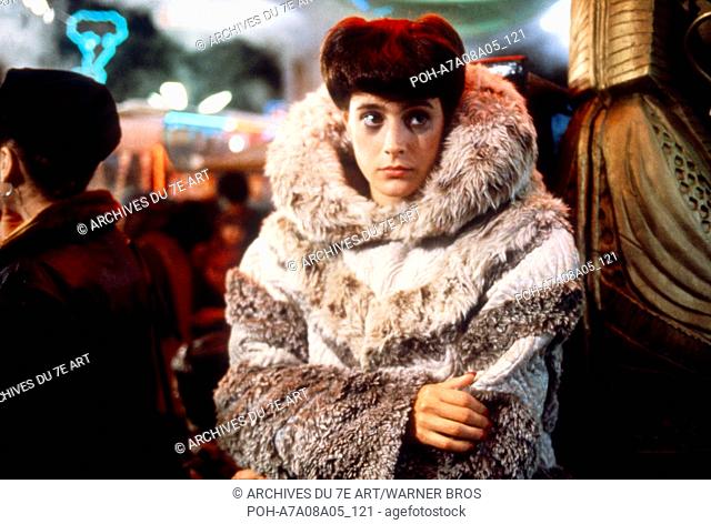 Blade Runner  Year : 1982 USA  Sean Young  Director: Ridley Scott Photo: Stephen Vaughan. It is forbidden to reproduce the photograph out of context of the...