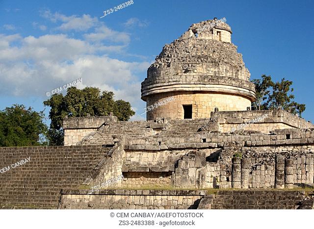 El Caracol in Chichen Itza Ruins, Chichen Itza, Yucatan Province, Mexico, Central America