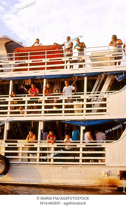 River transporte boat. Brazil, 2005