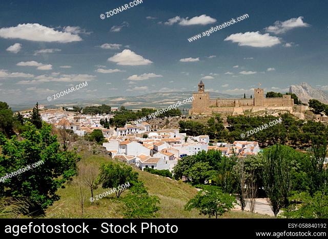 Spain Andalusia travel El Torcal de Antequera city white village