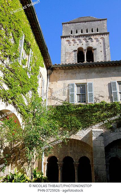 France, Provence Alpes Cote d'Azur, department of Bouches du Rhone, Alpilles area, Saint Remy de Provence, Saint Paul de Mausole monastery