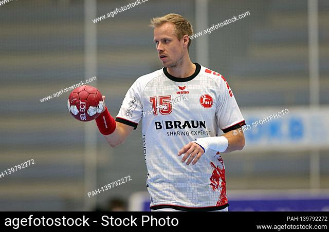 firo: 11.02.2021, handball, Liqui Moly Bundesliga, HBL, season 2020/2021 TUSEM Essen - MT Melsungen Lasse MIKKELSEN, Melsungen