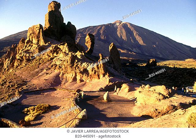 Los Roques, Las Cañadas del Teide, Tenerife, Canary Islands, Spain