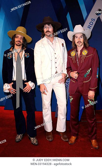 51st CMA Awards Arrivals at Music City Center Featuring: Midland Where: Nashville, Tennessee, United States When: 08 Nov 2017 Credit: Judy Eddy/WENN