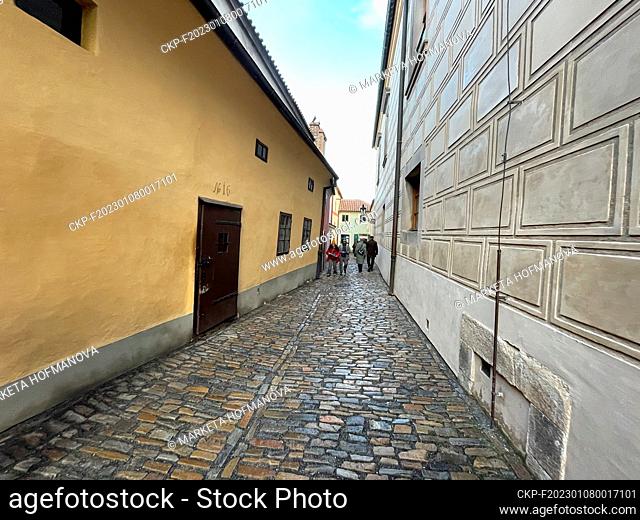 Prague, Golden Lane, street. (CTK Photo/Marketa Hofmanova)