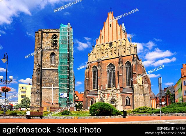 Cathedral of St. James and St. Agnes. Nysa, Opole Voivodeship, Poland
