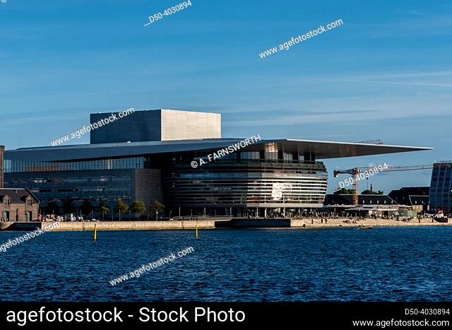 Copenhagen, Denmark The Copenhagen Opera House. designed by Henning Larsen from 2001