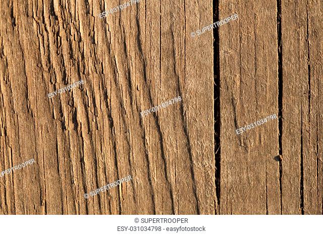 Close up texture of wood. Tarred veining
