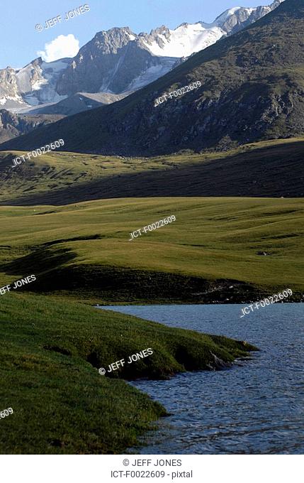 Kyrgyzstan, lake Kol Ukok