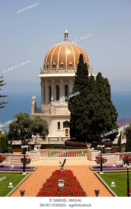 The Bahai Shrine and Gardens in Haifa are the international headquarters for the Bahai Faith and a pilgrimage destination of Bahai believers from all over the...