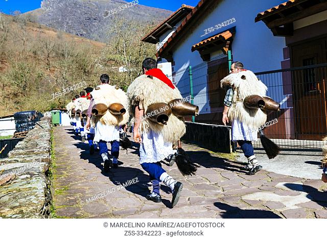 A Joalduna is a traditional character of the culture of Navarre, especially in some small villages of the north of Navarre: Ituren and Zubieta