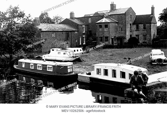 Great Haywood, Boatyard c1955