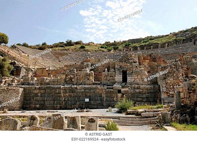 Das Amphietheater in Ephesus