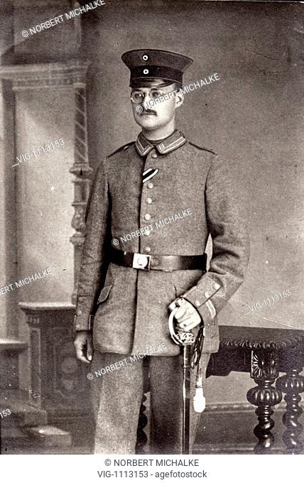 Young German soldier, ca. 1914 - Berlin, Berlin, Germany, 01/01/1914